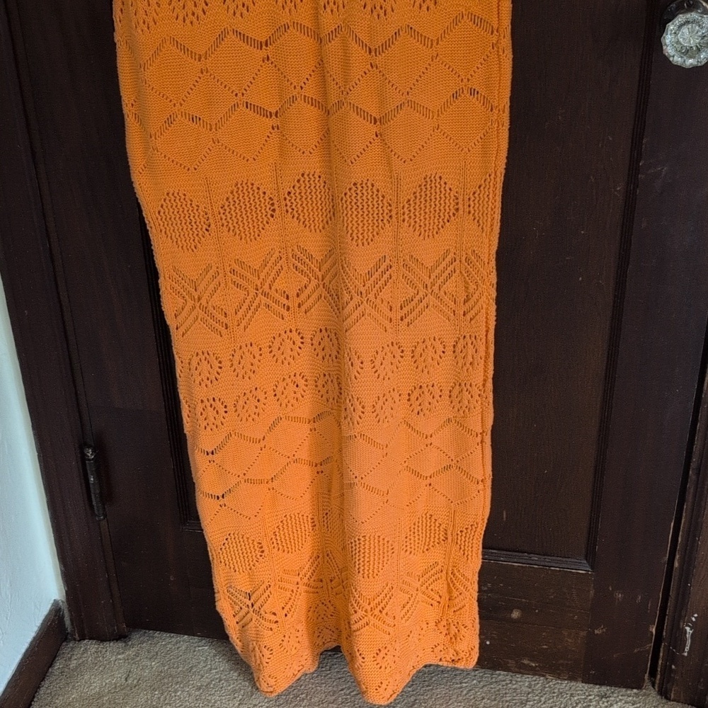 Free People Beach Islamorada Sweater Dress/Swim Cover Up Size Large - Picture 8 of 8